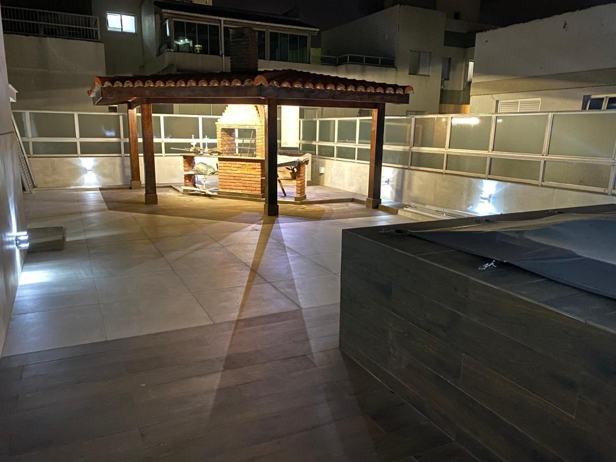 Cobertura Guaruja Apto Com Jacuzzi E Churrasqueira Екстер'єр фото