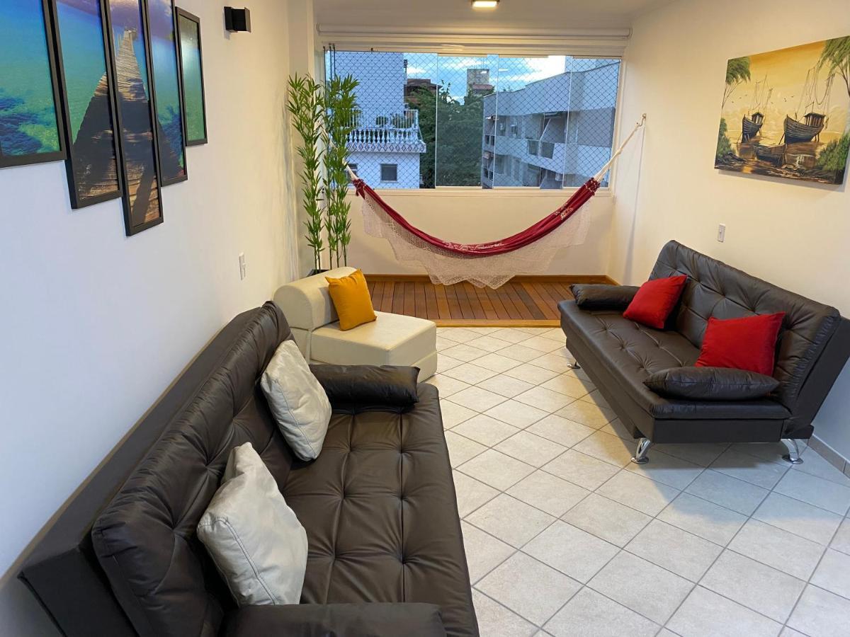 Cobertura Guaruja Apto Com Jacuzzi E Churrasqueira Екстер'єр фото
