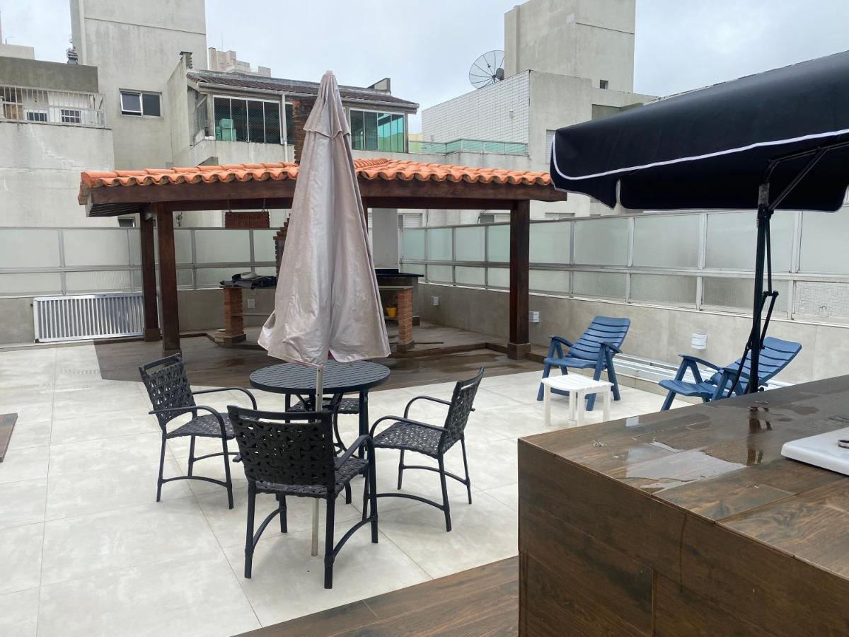Cobertura Guaruja Apto Com Jacuzzi E Churrasqueira Екстер'єр фото