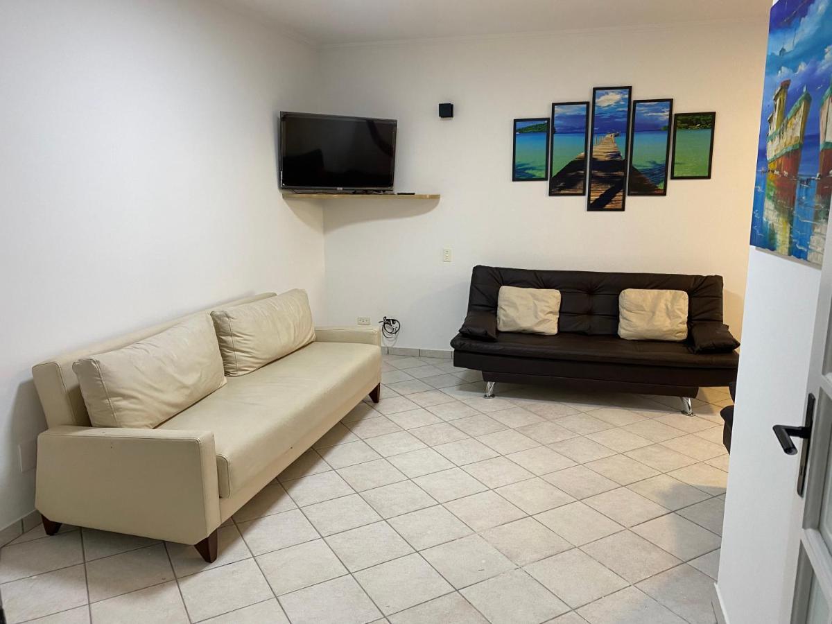 Cobertura Guaruja Apto Com Jacuzzi E Churrasqueira Екстер'єр фото