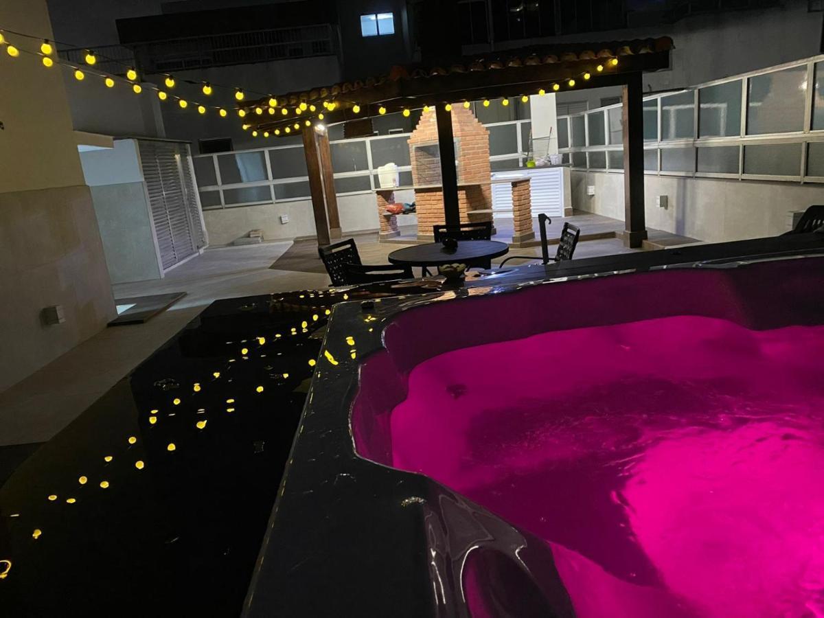 Cobertura Guaruja Apto Com Jacuzzi E Churrasqueira Екстер'єр фото